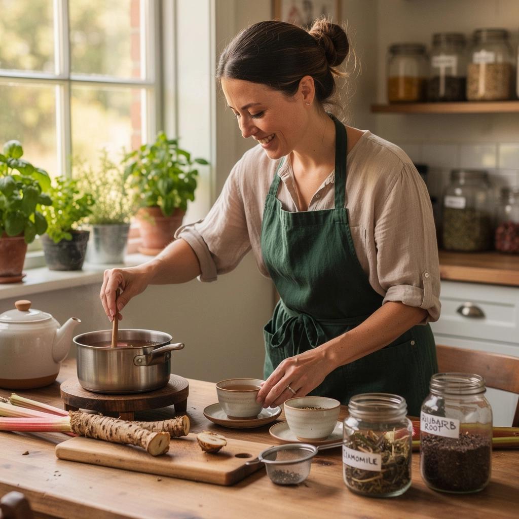 Friss, savanykás rhubarb, amely a hagyományos magyar ízeket idézi.